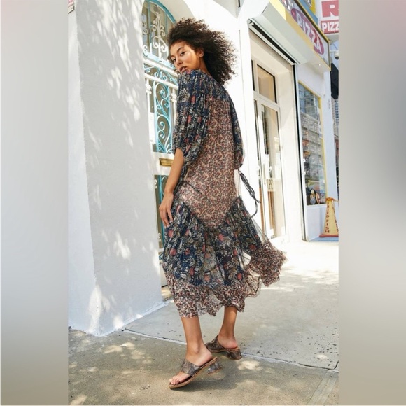 Free People Estelle Chiffon Maxi Dress - Picture 7 of 11